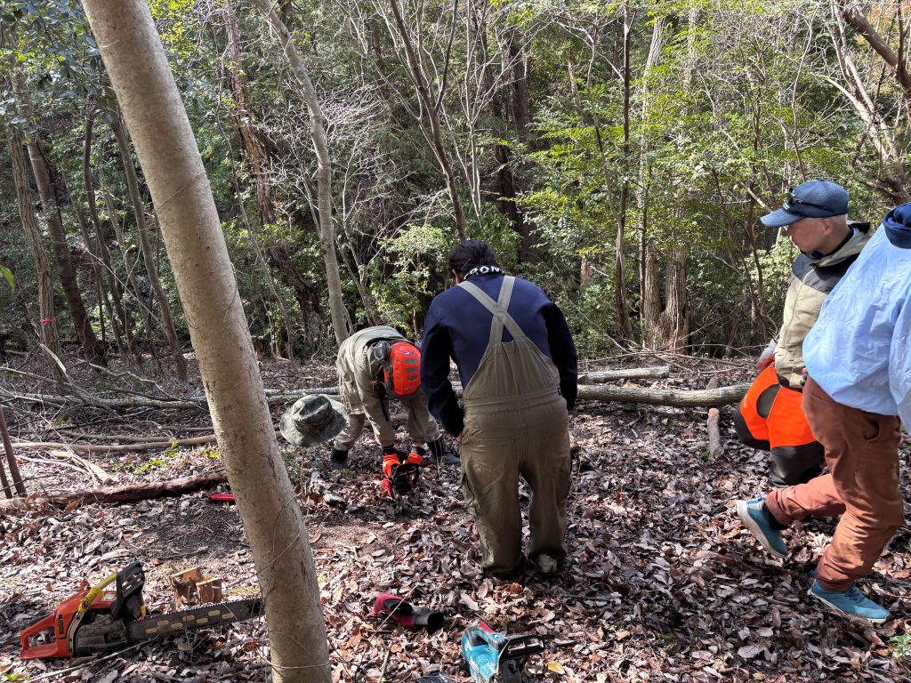 猪名川町主催：里山再生活動人材育成事業参加！