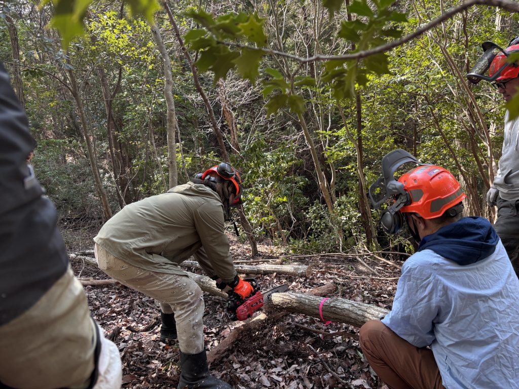 猪名川町主催：里山再生活動人材育成事業参加！